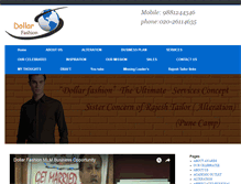 Tablet Screenshot of dollarfashion.in